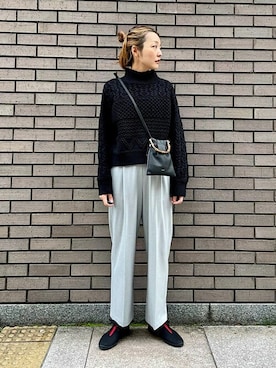 阿部さん(レディース・165cm)の秋コーディネート