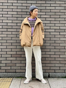阿部さん(レディース・165cm)の秋コーディネート