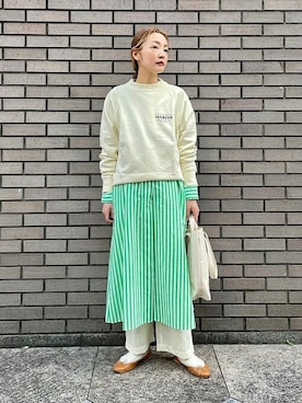 阿部さん(レディース・165cm)の冬コーディネート
