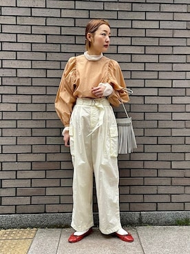 阿部さん(レディース・165cm)の冬コーディネート