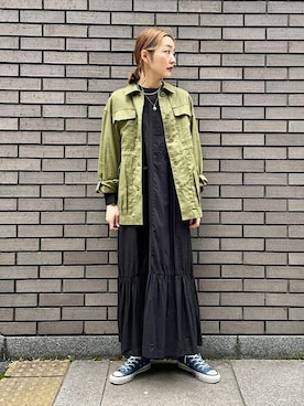 阿部さん(レディース・165cm)の春コーディネート