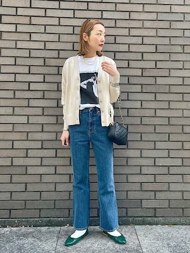 阿部さん(レディース・165cm)の春コーディネート