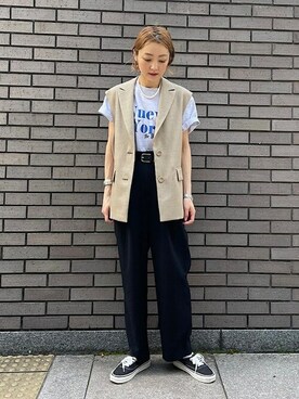 阿部さん(レディース・165cm)の春コーディネート