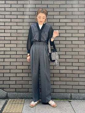 阿部さん（レディース・165cm）の春コーディネート