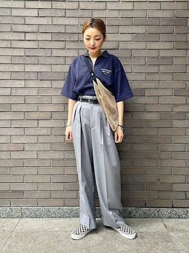 阿部さん（レディース・165cm）の夏コーディネート