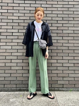 阿部さん（レディース・165cm）の夏コーディネート