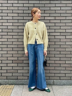 「アイテム（ボディバッグ/ウエストポーチ）」を使った、阿部さん（レディース・165cm）の秋コーディネート