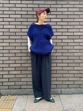 阿部さん(レディース・165cm)の秋コーディネート