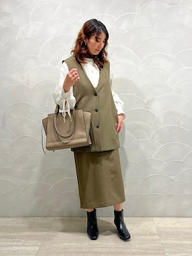 西林さん(レディース・165cm)の秋コーディネート