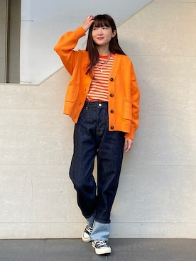 「Urvin」｜安孫子さん（レディース・155cm）の冬コーディネート