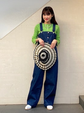 安孫子さん(レディース・155cm)の冬コーディネート