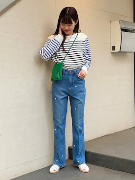 安孫子さん（レディース・155cm）の春コーディネート