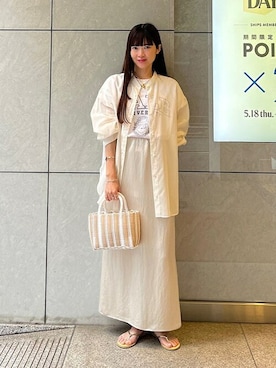 「diminutivo」｜安孫子さん（レディース・155cm）の春コーディネート