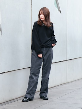 千葉さん(レディース・162cm)の秋コーディネート
