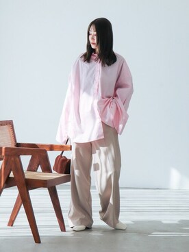 千葉さん(レディース・162cm)の冬コーディネート