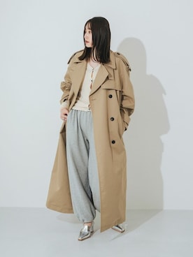 千葉さん(レディース・162cm)の冬コーディネート