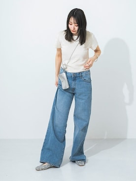 千葉さん(レディース・162cm)の春コーディネート