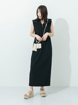 千葉さん（レディース・162cm）の春コーディネート