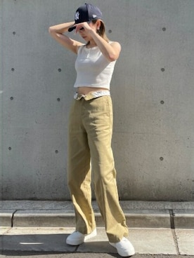「Ada.（エイダ）のアイテム（パンツ）」を使った、Ada.さん（レディース・161cm）の夏コーディネート