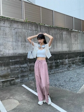 「Ada.（エイダ）のアイテム」を使った、Ada.さん（レディース・166cm）の夏コーディネート