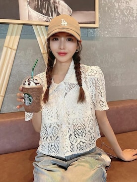 「Ada.（エイダ）のアイテム」を使った、Ada.さん（レディース・157cm）の夏コーディネート