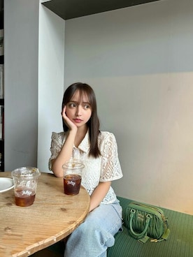 「Ada.（エイダ）のアイテム」を使った、Ada.さん（レディース・157cm）の夏コーディネート
