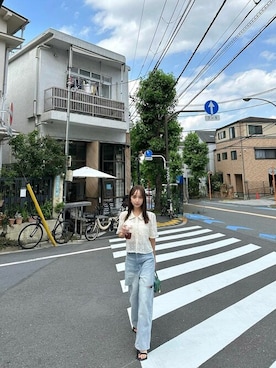 「Ada.（エイダ）のアイテム」を使った、Ada.さん（レディース・157cm）の夏コーディネート