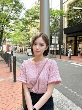 「Ada.（エイダ）のアイテム」を使った、Ada.さん（レディース・162cm）の夏コーディネート