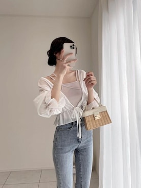 「Ada.（エイダ）のアイテム」を使った、Ada.さん（レディース・159cm）の夏コーディネート