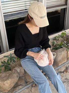 「Ada.（エイダ）のアイテム」を使った、Ada.さん（レディース・160cm）の秋コーディネート