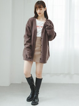 「Ada.（エイダ）のアイテム」を使った、Ada.さん（レディース・163cm）の秋コーディネート