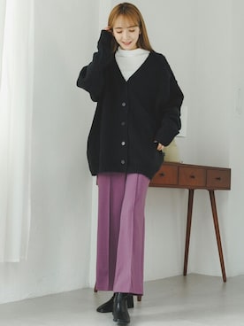 「Ada.（エイダ）のアイテム」を使った、Ada.さん（レディース・160cm）の秋コーディネート