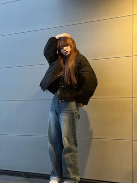 「Ada.（エイダ）のアイテム」を使った、Ada.さん（レディース・156cm）の冬コーディネート