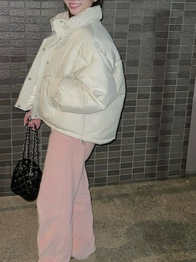 「Ada.（エイダ）のアイテム」を使った、Ada.さん（レディース・161cm）の冬コーディネート