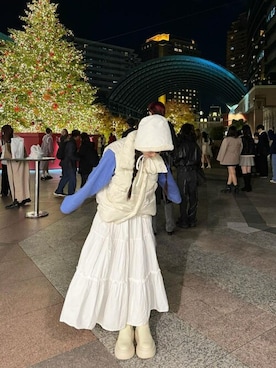 「Ada.（エイダ）のアイテム」を使った、Ada.さん（レディース・156cm）の冬コーディネート