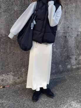 「Ada.（エイダ）のアイテム」を使った、Ada.さん（レディース・157cm）の冬コーディネート