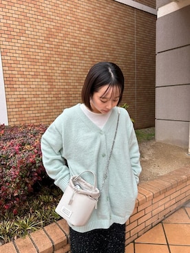 「Ada.（エイダ）のアイテム」を使った、Ada.さん（レディース・158cm）の冬コーディネート