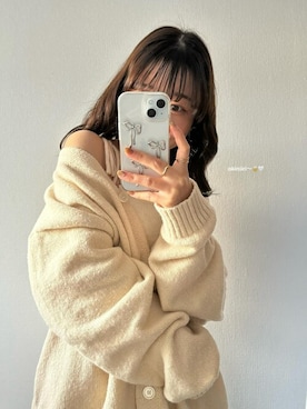 「Ada.（エイダ）のアイテム」を使った、Ada.さん（レディース・156cm）の冬コーディネート