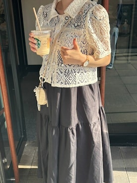 「Ada.（エイダ）のアイテム」を使った、Ada.さん（レディース・156cm）の春コーディネート
