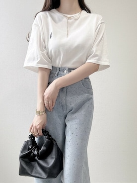 「U.S. Polo Assn.」｜Ada.さん（レディース・158cm）の夏コーディネート