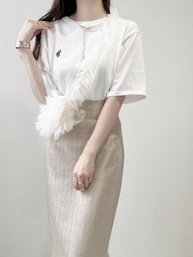「U.S. Polo Assn.」｜Ada.さん（レディース・158cm）の夏コーディネート