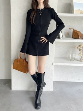 「Ada.（エイダ）のアイテム」を使った、Ada.さん（レディース・161cm）の秋コーディネート