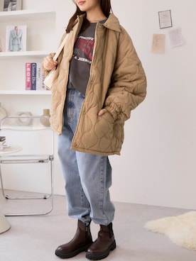 「Ada.（エイダ）のアイテム」を使った、Ada.さん（レディース・160cm）の秋コーディネート