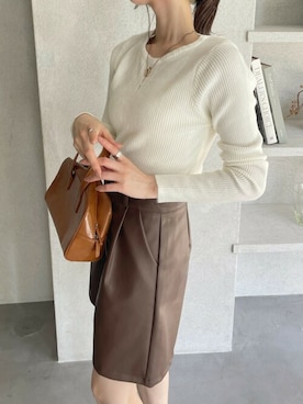 「Ada.（エイダ）のアイテム」を使った、Ada.さん（レディース・161cm）の秋コーディネート