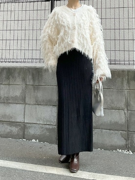 「スカートコーデ」｜Ada.さん（レディース・155cm）の秋コーディネート