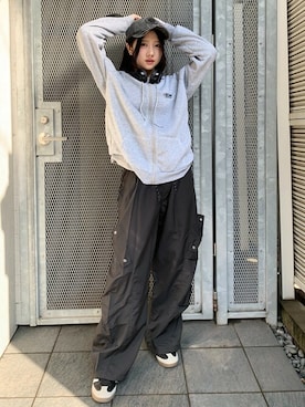 「SHEPP（シープ）のアイテム（トップス）」を使った、Ada.さん（レディース・165cm）の秋コーディネート