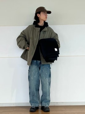 「M65」｜FREAK'S STORE HEAD OFFICE MENさん（メンズ・175cm）の秋コーディネート
