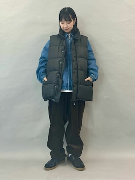 FREAK'S STORE HEAD OFFICE MENさん(レディース・164cm)の冬コーディネート