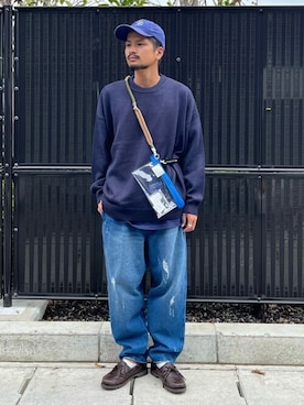 FREAK'S STORE HEAD OFFICE MENさん（メンズ・170cm）の冬コーディネート