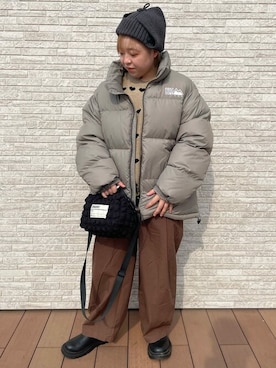 FREAK'S STORE HEAD OFFICE MENさん（レディース・156cm）の冬コーディネート